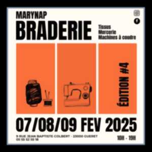 Braderie tissus et machines à coudre