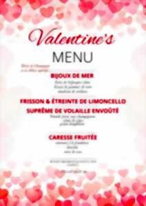 MENU DE SAINT-VALENTIN À L'HÔTEL DE LA PAIX