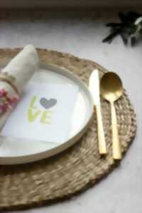Diner de Saint-Valentin au restaurant l'Inattendu à Montignac-Lascaux