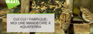 Cui Cui ! Fabrique-moi une mangeoire à Aquaterra
