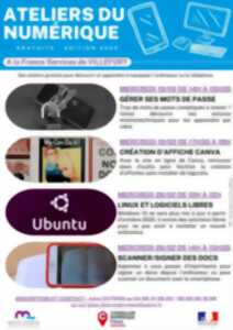 ATELIER NUMÉRIQUE : CRÉATION D'AFFICHES CANVA