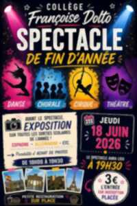photo Spectacle de fin d'année du collège Françoise Dolto