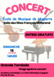 Concert de l'école de musique de Lesparre-Médoc