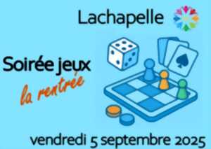 Soirée Jeux