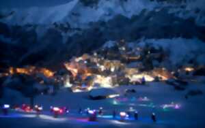 photo Descente aux flambeaux des moniteurs ESF