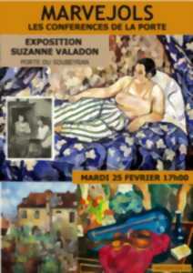 LES CONFÉRENCES DE LA PORTE : EXPOSITION SUZANNE VALADON