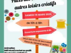 photo Puces des couturières et loisirs créatifs