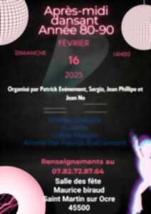 Après midi dansant année 80-90