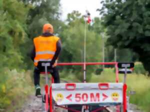 photo Vélorail au clair de lune