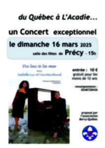 du Québec à L'Acadie... un Concert exceptionnel