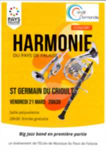 Concert de l’Harmonie du pays de Falaise à Saint-Germain-du-Crioult