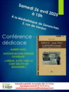 photo Conférence dédicace - Albert Hude