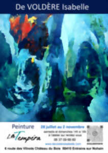 Exposition de peinture d'Isabelle De Voldère 
