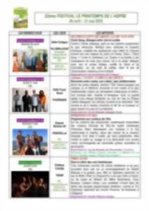 photo 23ÈME FESTIVAL LE PRINTEMPS DE L'ASPRE : 