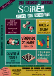Soirée Jeux de société