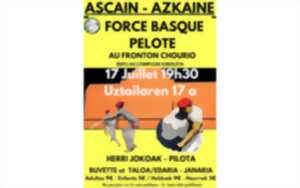 photo Spectacle de force basque