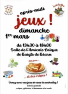 photo Après-midi Jeux de société