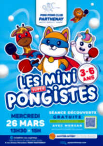 Mini super pongistes : découverte gratuite