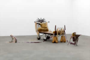 photo Visite commentée · exposition personnelle Nils Alix-Tabeling