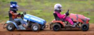 photo Course de tracteurs-tondeuses