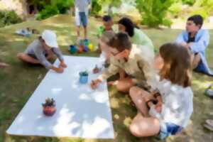 photo Visite-atelier en famille : Peinture collective