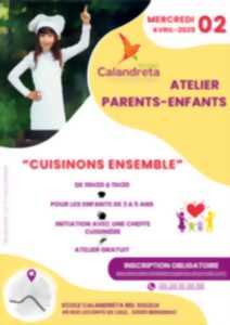 Atelier parents enfants : Cuisinons ensemble