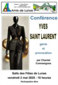 photo CONFERENCE YVES SAINT LAURENT