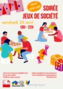 Soirée jeux de société