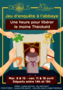 photo Jeu d'enquête à l'abbaye : Une heure pour libérer le moine Théobald