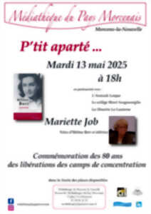 photo Mariette Job - Commémoration des 80 ans des libérations des camps de concentration