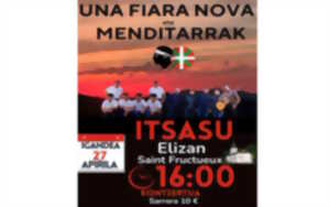 Concerts avec le groupe Corse Una Fiara Nova et Menditarrak