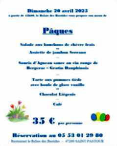 photo Repas de Pâques