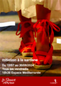 photo INITIATION A LA SARDANE PAR L'ASSOCIATION SARDANISTE LA LLEVANTINA