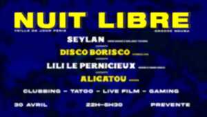 photo NUIT LIBRE w/ Seylan, Disco Borisco, Lili Le Pernicieux...