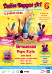 photo 6ᵉ édition “Bulles, Reggae, Art” au Champagne Gilles Virey