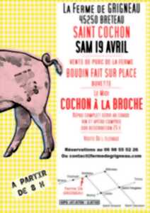 photo La Saint cochon à la ferme de Grigneau