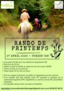 photo Randonnée équestre de printemps