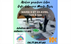 photo Atelier peinture libre adultes et enfants + de 6 ans