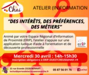 photo Des intérêts, des préférences, des métiers