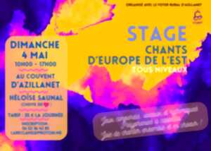 photo STAGE CHANTS D'EUROPE DE L'EST