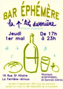 photo Bar éphémère à La P'tite Dernière