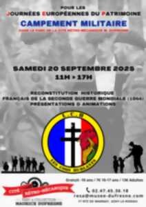 photo JEP: Reconstitution Campement Militaire 2nde Guerre Mondiale