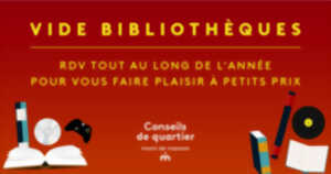 photo Vide-bibliothèques des Conseils de quartier Barbe d'Or