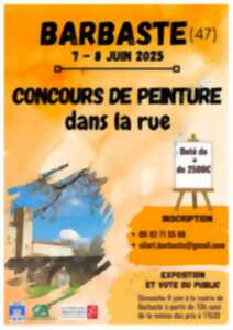 photo Concours de peinture dans la rue.
