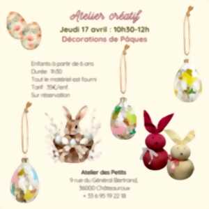 Atelier créatif : Décorations de Pâques