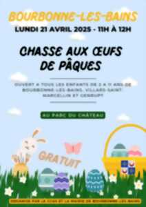 CHASSE AUX OEUFS AU PARC DU CHATEAU