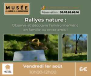 Rallye Nature : observe et découvre l'environnement