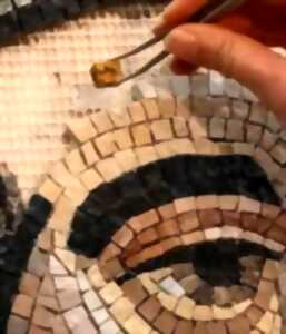 photo Stage de mosaique romano byzantine