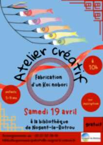 Atelier créatif - Fabrication d'un Koi nobori