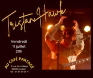 photo Tristan Hawk en concert